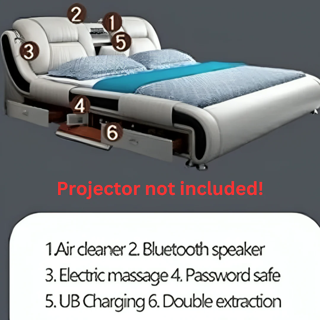 Dream Nest Nano Tech Built-in Speaker Smart Bed - Image 9