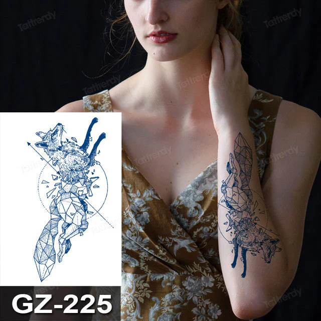 Dreamcatcher Animal Semi-Permanent Temporary Tattoo - Image 21