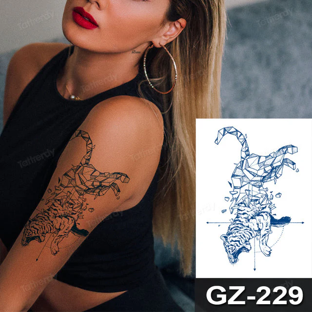 Dreamcatcher Animal Semi-Permanent Temporary Tattoo - Image 22