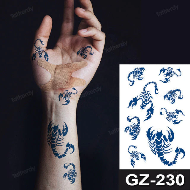 Dreamcatcher Animal Semi-Permanent Temporary Tattoo - Image 27