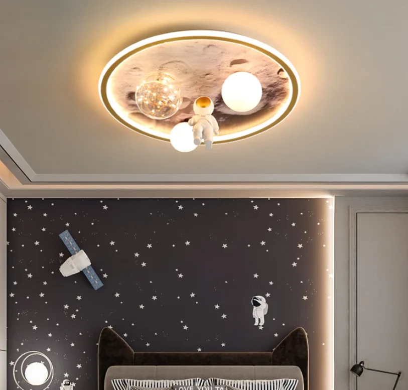 Dreamy Astronaut Lunar Light Led Ceiling Lamps - Image 5