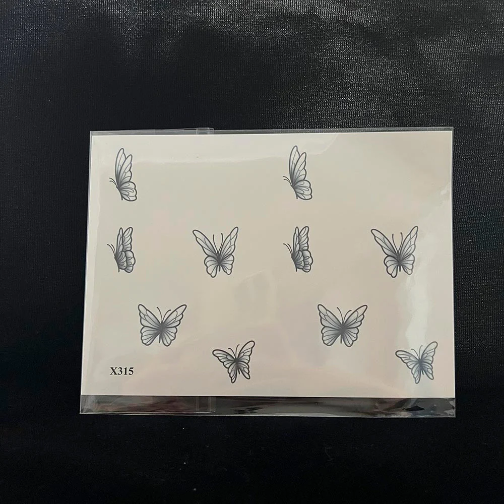 Dreamy Butterfly Temporary Tattoo - Image 2