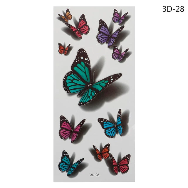 Dreamy Butterfly Temporary Tattoo - Image 8