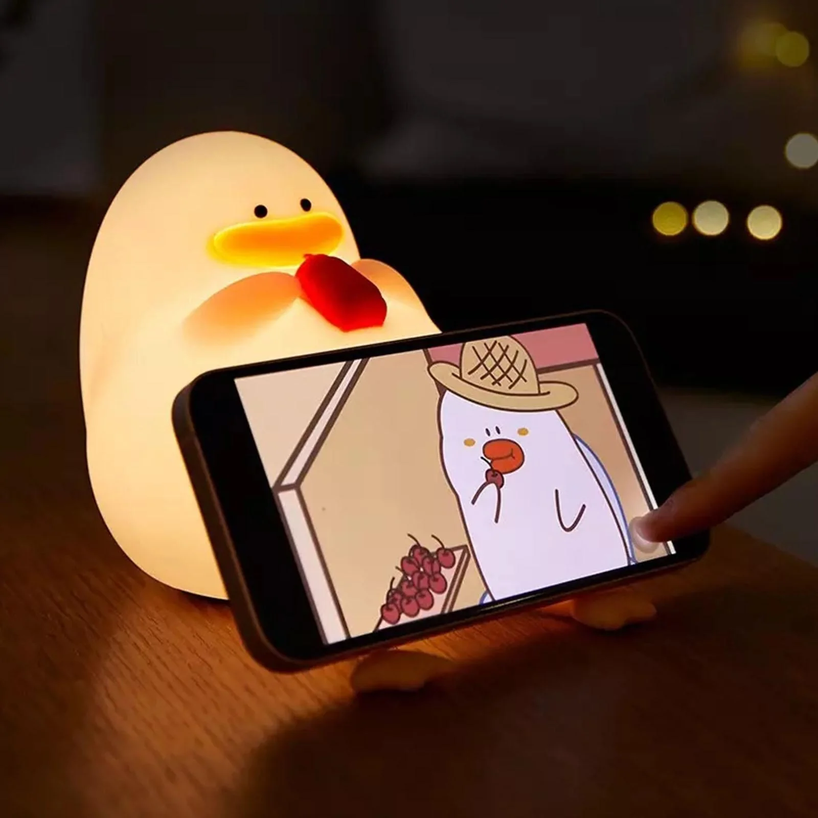 Dreamy Duck Atmosphere LED Night Lamp - Image 8