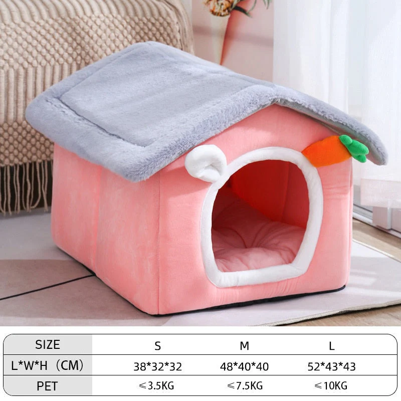 Dreamy Time Detachable Comfy Indoor Pet House - Image 9