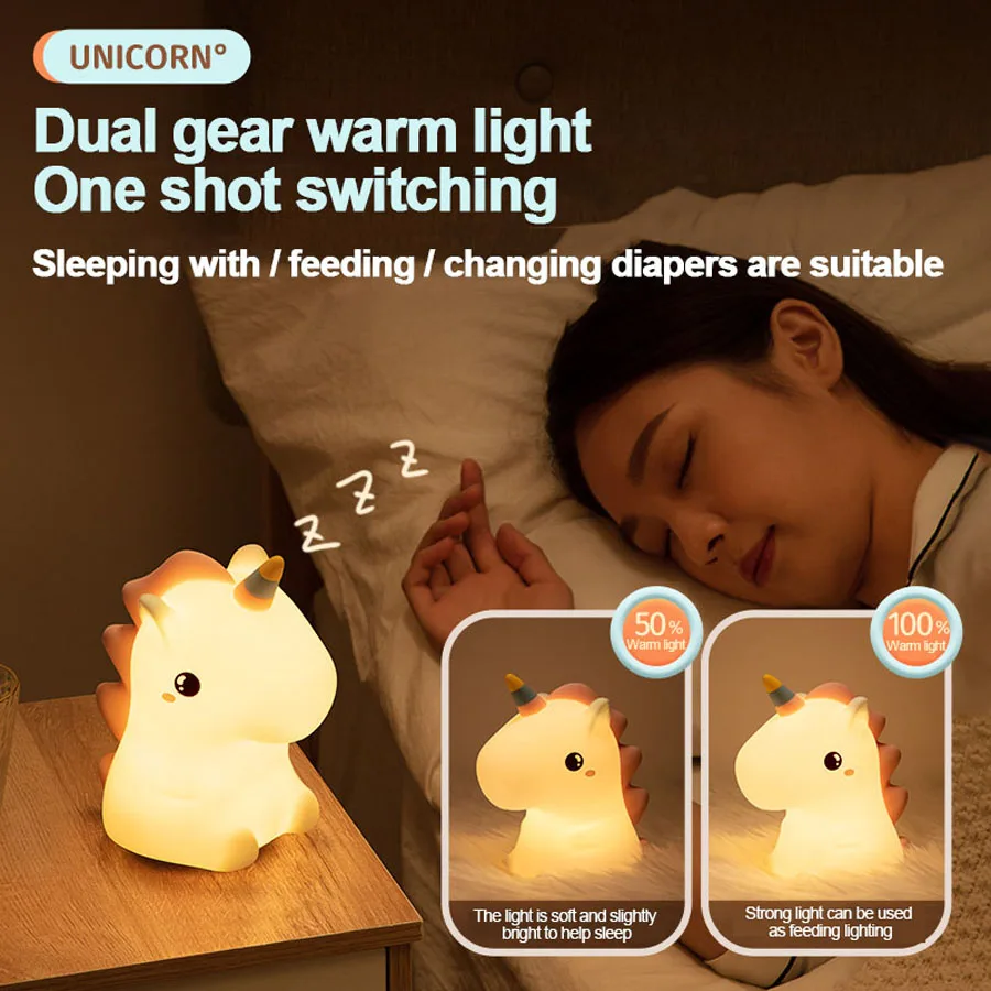 Dreamy Unicorn Soft LED Bedroom Led Lamp - Image 5