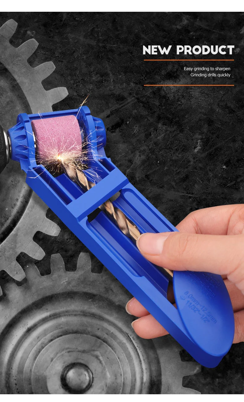 Drill Bits Set Hand Tools Sharpener - Image 18