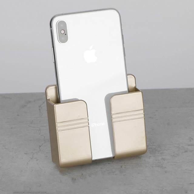 Drill-Free Wall Phone Electronic Holder - Image 3