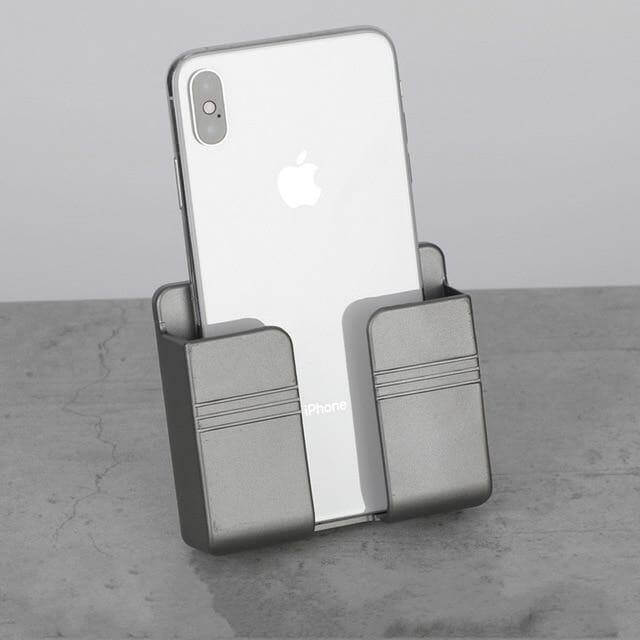Drill-Free Wall Phone Electronic Holder - Image 5