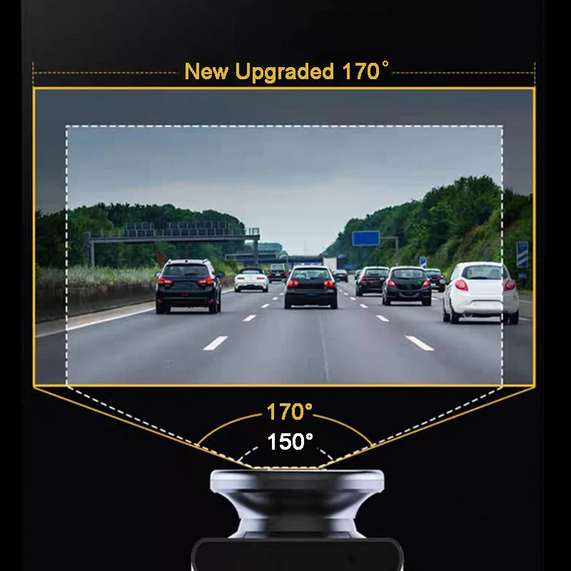 Drive Assist Night Vision Wide Angle Dash Cam - Image 2