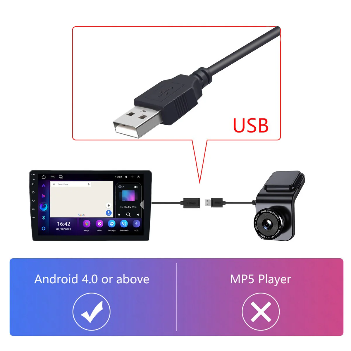 Drive Assist Night Vision Wide Angle Dash Cam - Image 8