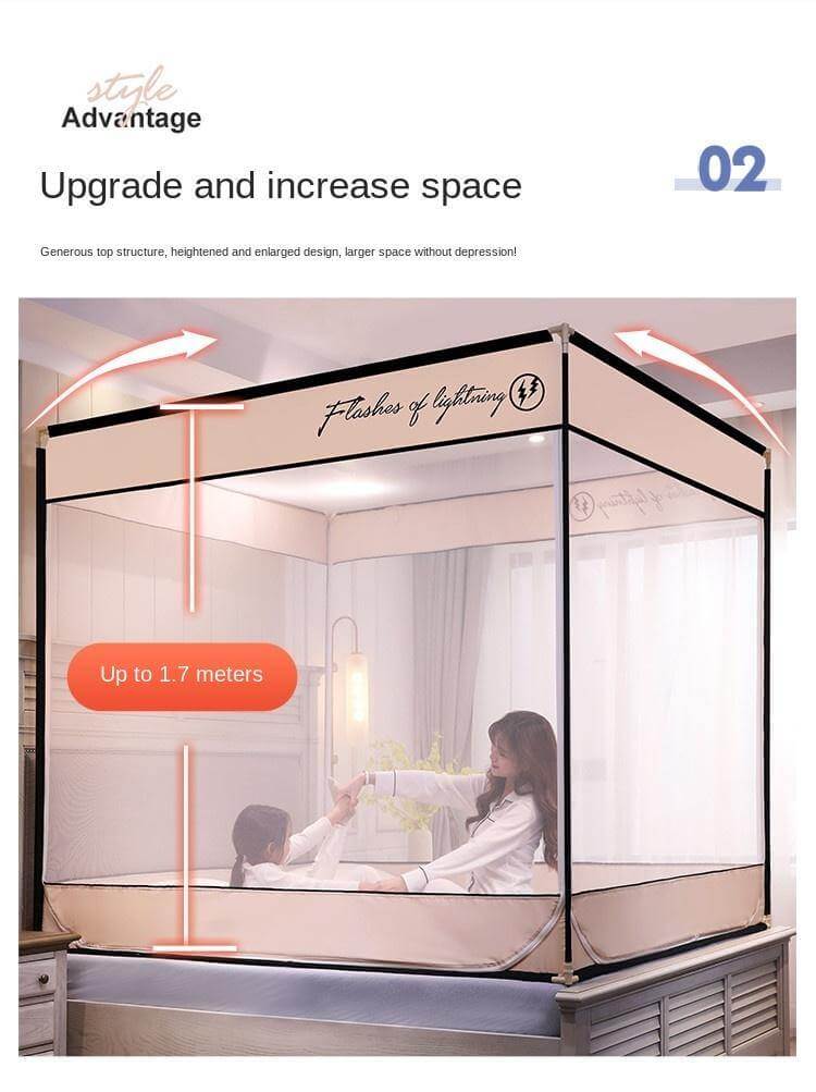 Drop-Resistant Bed Mosquito Net - Image 3