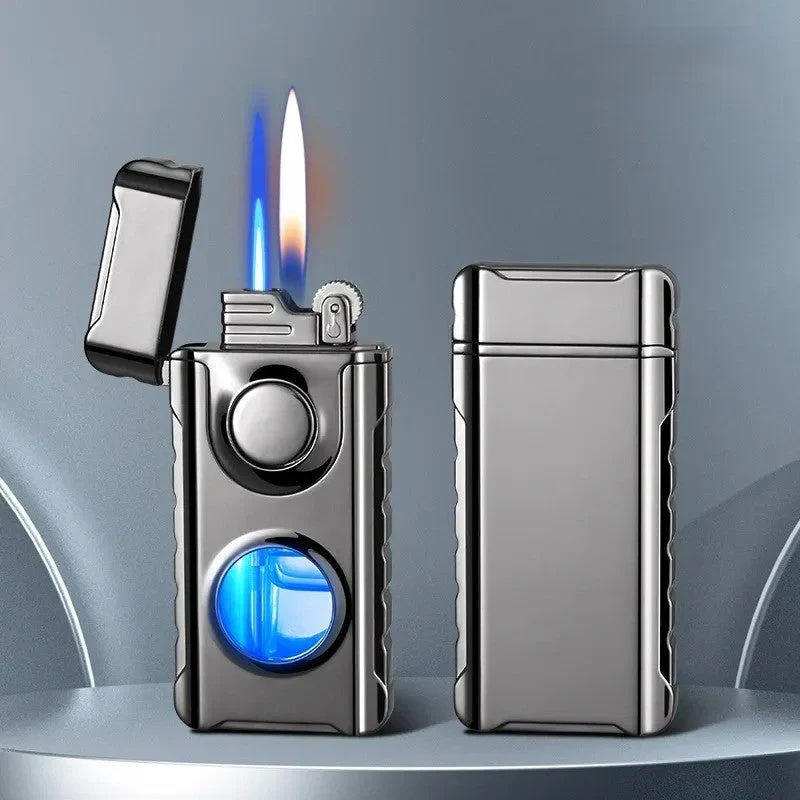 Dual-Fire Metal Windproof Lighter - Image 6