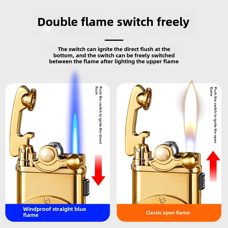 Dual Flame Inferno Windproof Lighter - Image 5