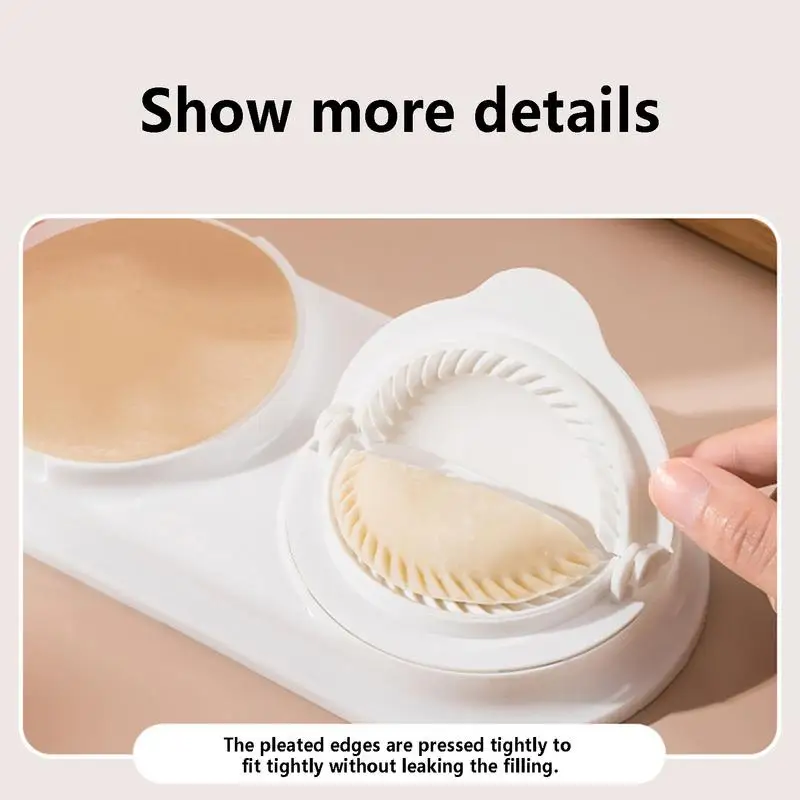 Dual-Function Dough Press Modelling Dumpling Maker Set - Image 8
