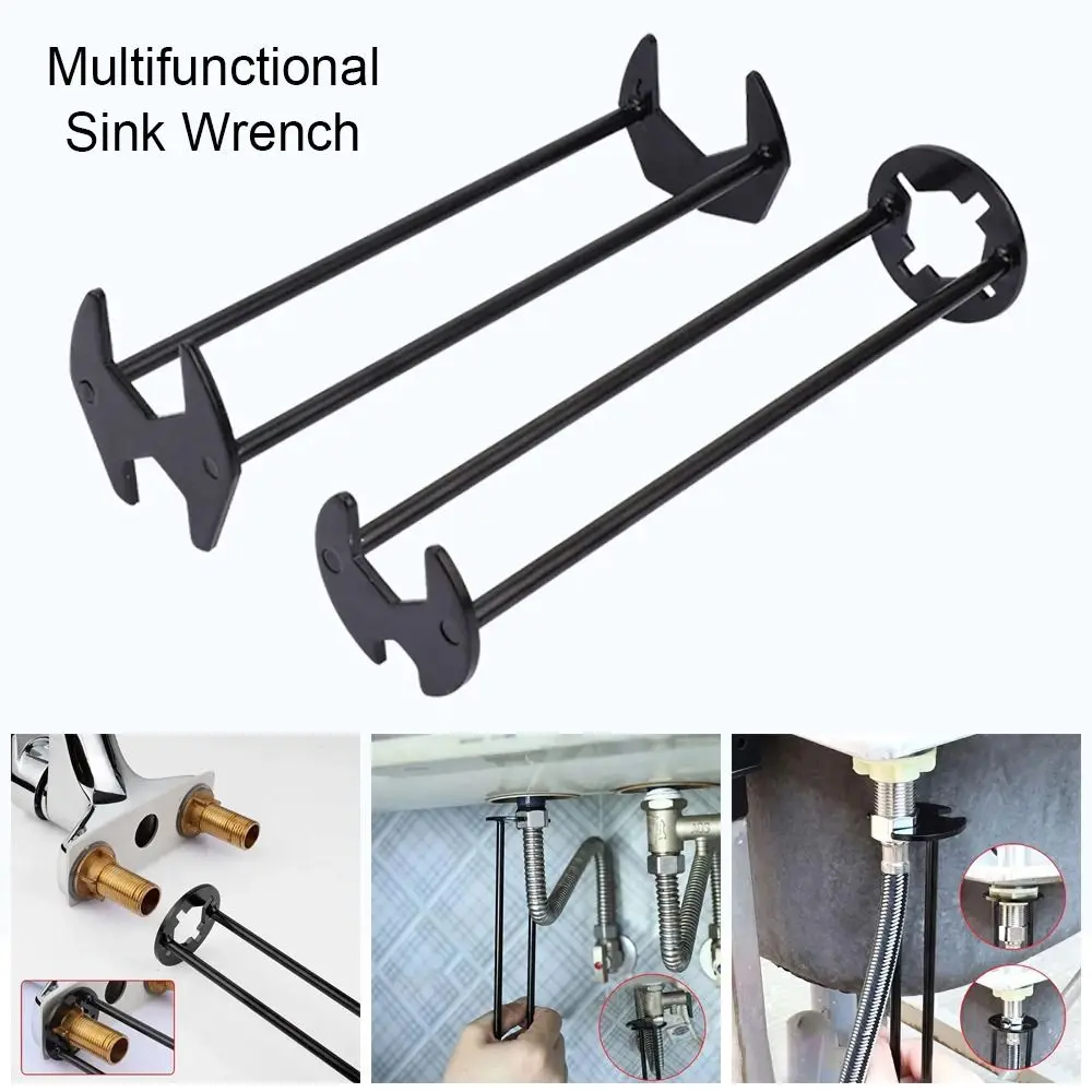 Dual-Headed Easy Repair Faucet Wrench - Image 2