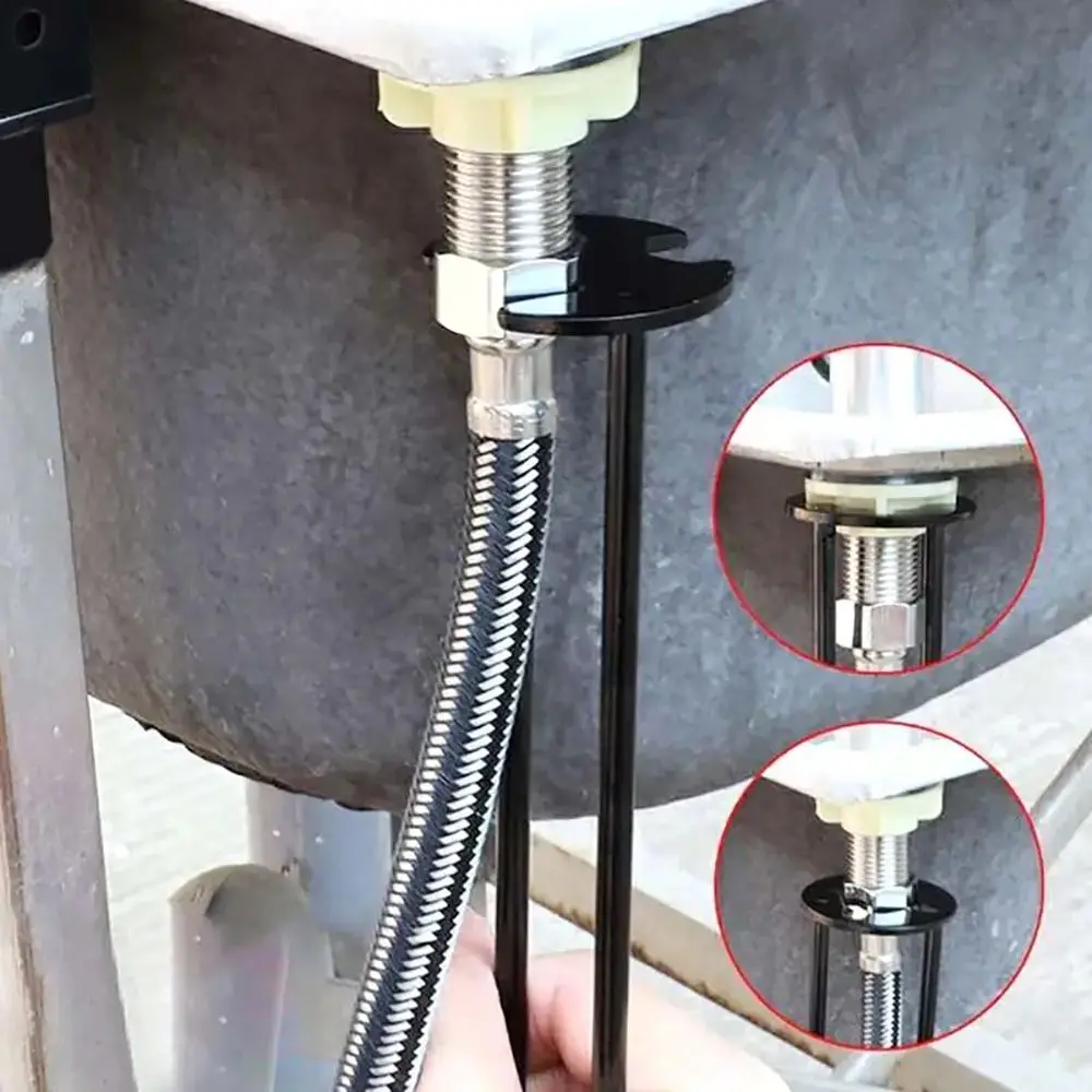 Dual-Headed Easy Repair Faucet Wrench - Image 3