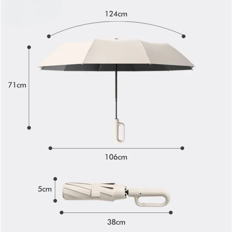 Dual-Purpose UV Blocker Easy Open Umbrella - Image 7