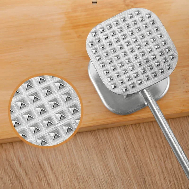 Dual-Sided Aluminum Meat Tenderizer Hammer - Image 4