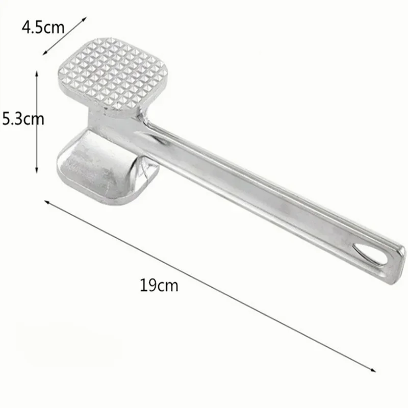 Dual-Sided Aluminum Meat Tenderizer Hammer - Image 6