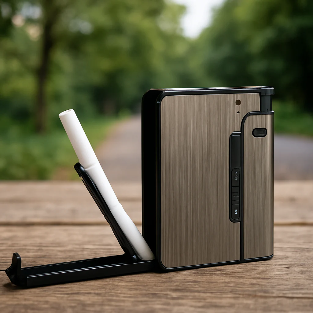 Dual Slot Pocket Built-in Storage Lighter - Image 2