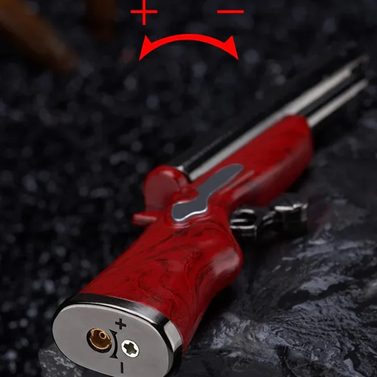 Dual Trigger Long Barrel Flame Torch Lighter - Image 3