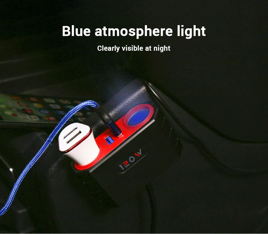 Dual USB Port Car Power Adapter - Image 3
