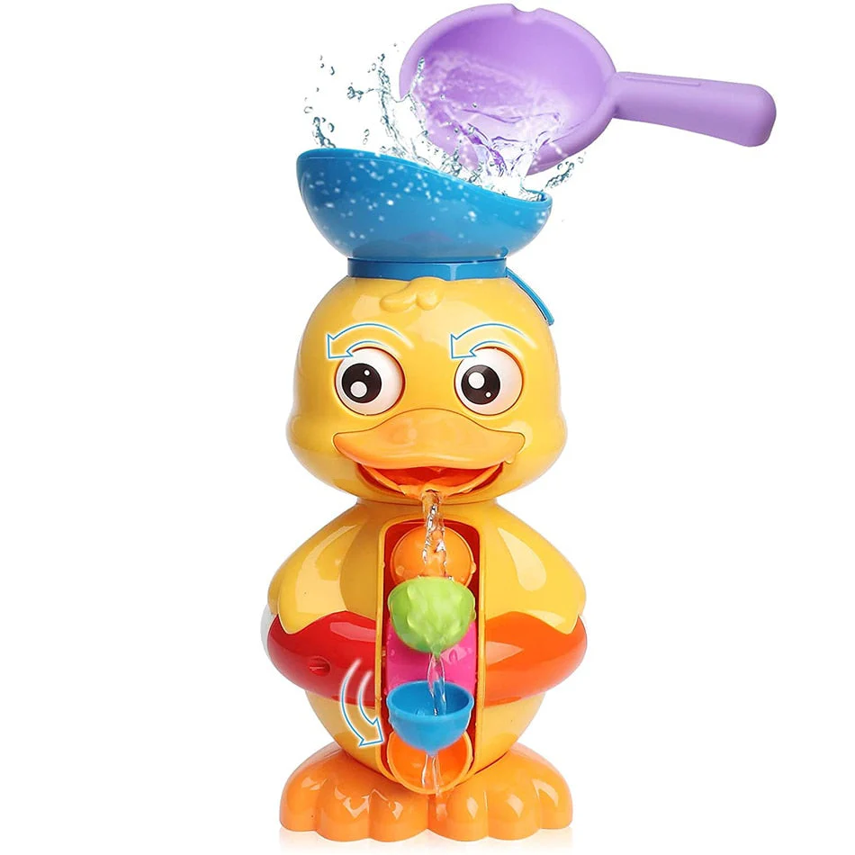 Duck Waterwheel Baby Bath Toy - Image 2