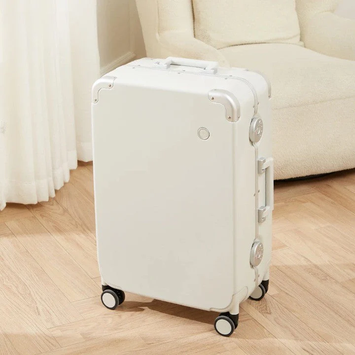 Durable Aluminum Frame Metal Corner Business Travel Suitcase - Image 2
