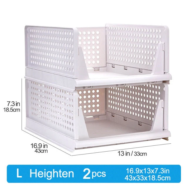 Durable Cabinet Stackable Foldable Drawer - Image 10