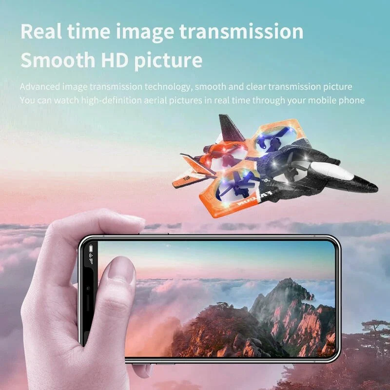 Durable Foam Remote Control Drone Toy Plane - Image 4