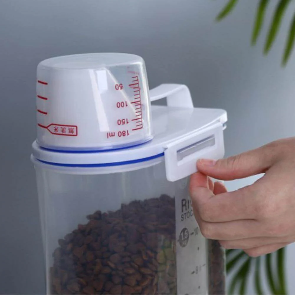 Durable Transparent Pet Food Container - Image 5
