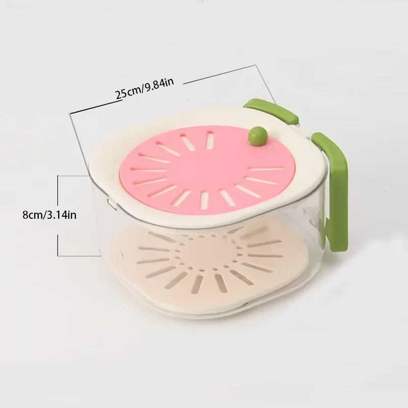 Dust-Proof Fruit Drainer Basket - Image 6