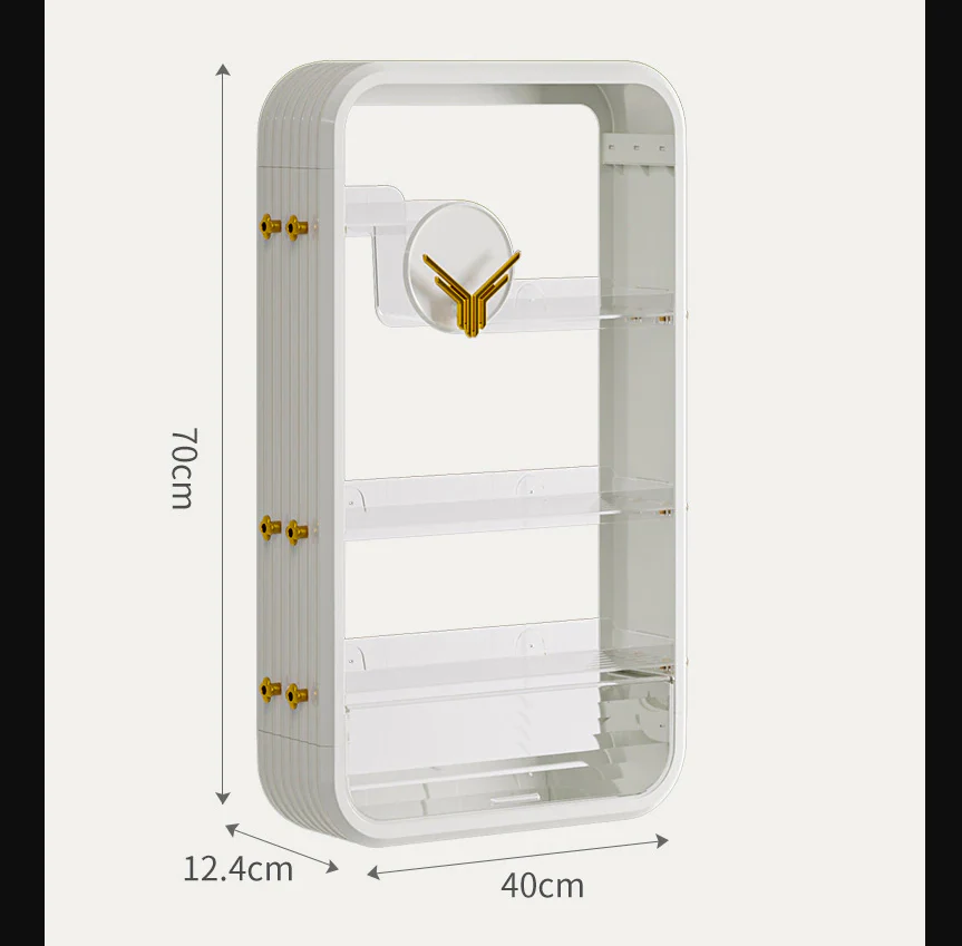 Dust Shield Waterproof Storage Bathroom Organizer - Image 10