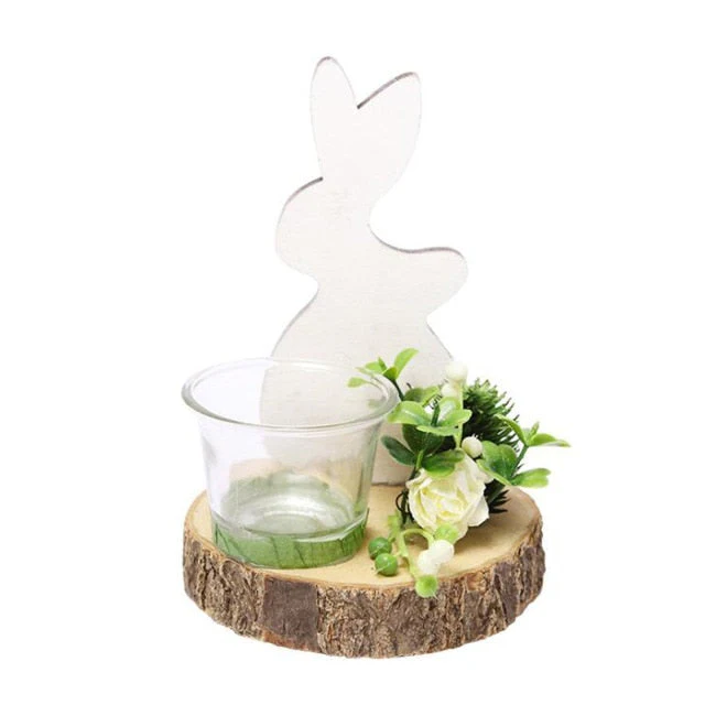 Easter Bunny Nordic Candle Holder Rabbit - Image 7