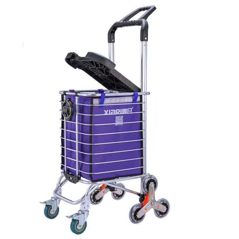 Easy Carry Climbing Wheeled Shopping Cart - Image 3