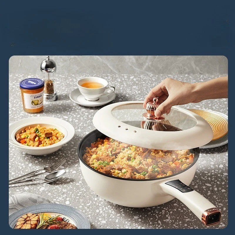 Easy Cooker Simple Electric Frying Pan - Image 3
