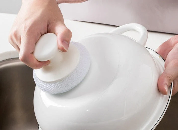 Easy Dishwashing Stainless Steel Ball Brush - Image 3