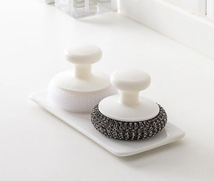 Easy Dishwashing Stainless Steel Ball Brush - Image 5