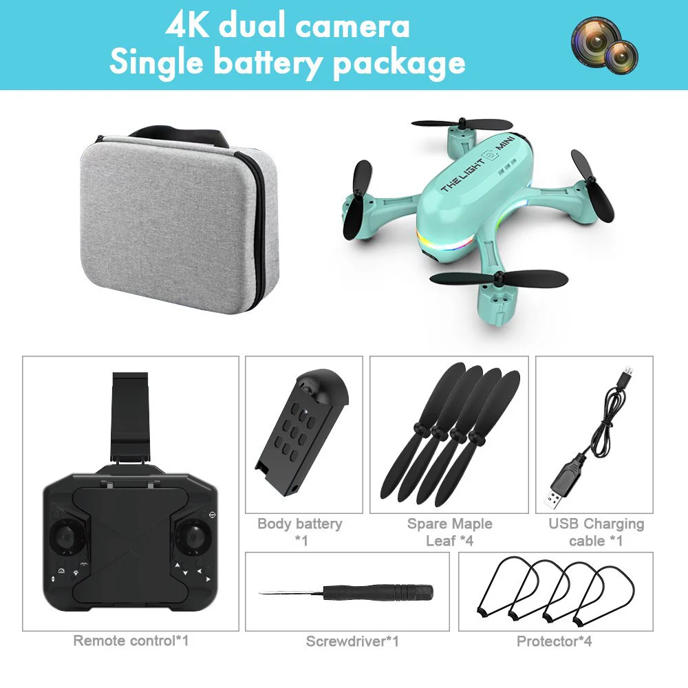 Easy Fly Dual Camera Mini Pocket Drone - Image 11