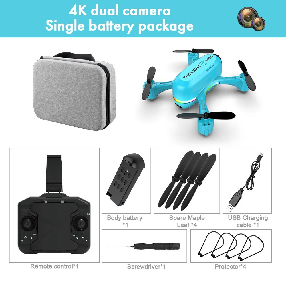Easy Fly Dual Camera Mini Pocket Drone - Image 12