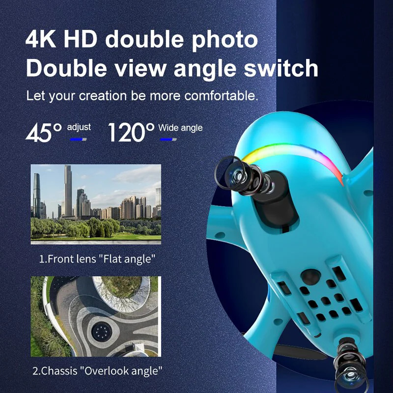 Easy Fly Dual Camera Mini Pocket Drone - Image 5