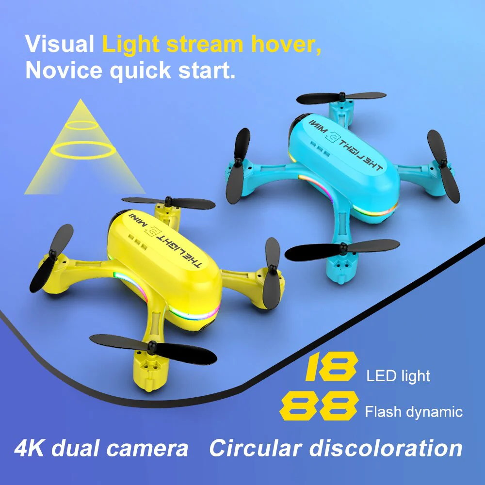 Easy Fly Dual Camera Mini Pocket Drone - Image 6