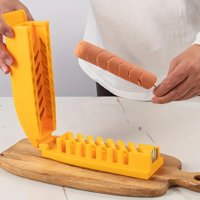 Easy Hot Dog Sausage Slicer Gadget - Image 2