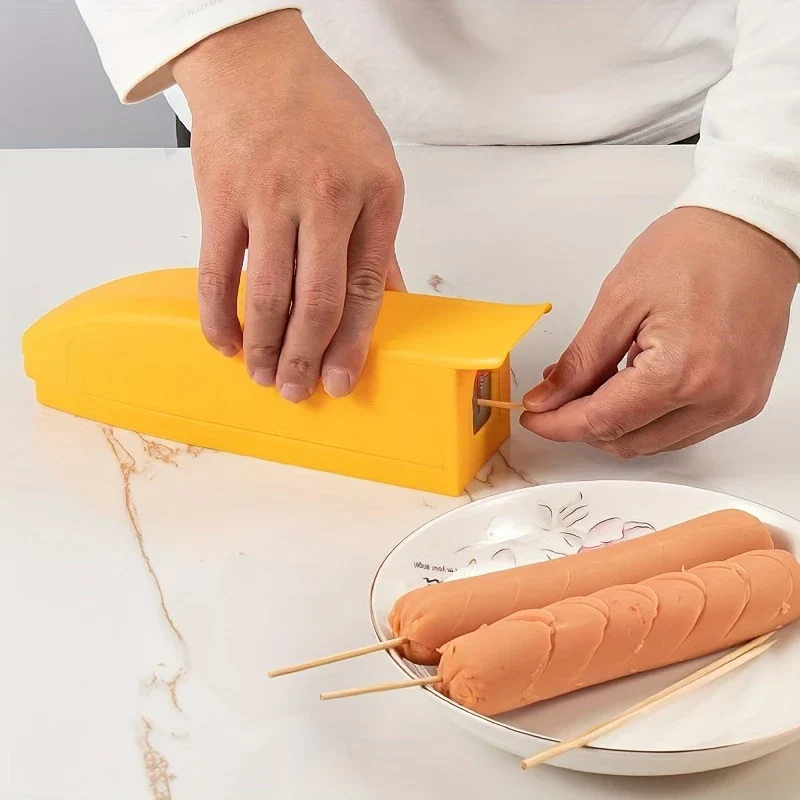 Easy Hot Dog Sausage Slicer Gadget - Image 5