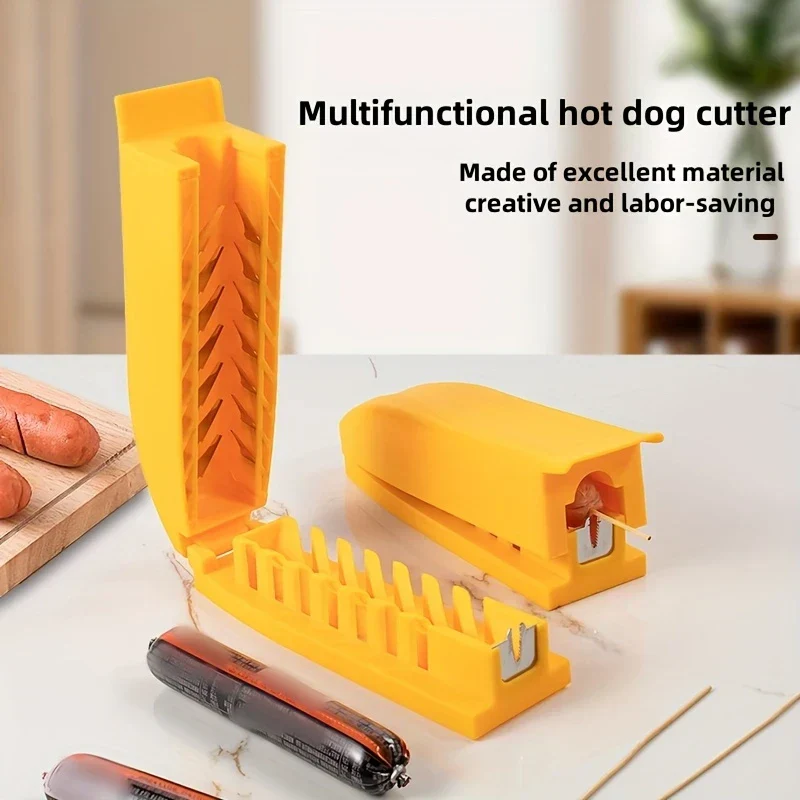 Easy Hot Dog Sausage Slicer Gadget - Image 6