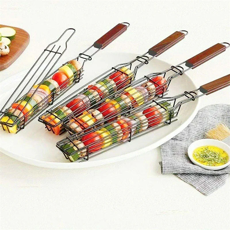 Easy Kebab Maker Stainless Steel Cylinder Tool - Image 3