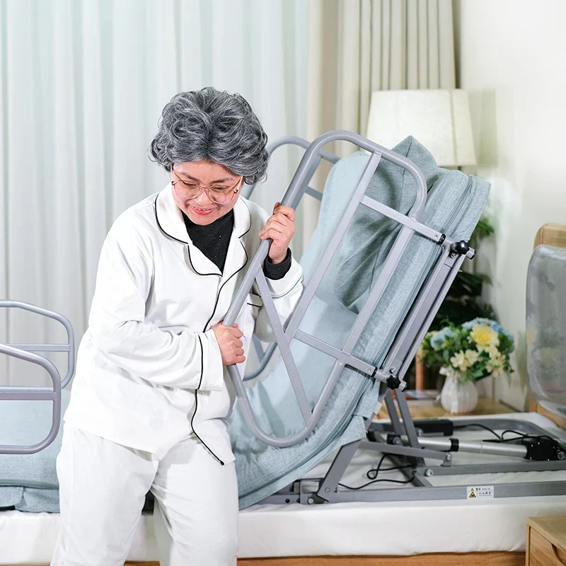 Easy Lift Electric Adjustable Backrest Patient Lifting Bed Pad - Image 3