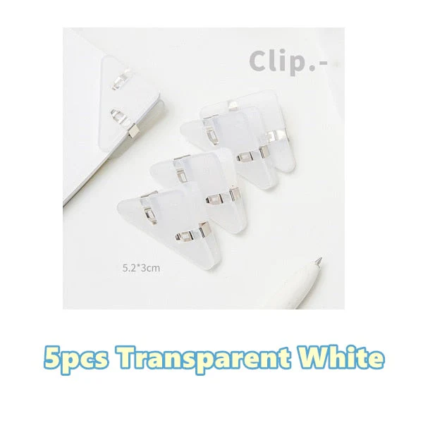 Easy Mark Colorful Triangle Book Corner Clip - Image 12