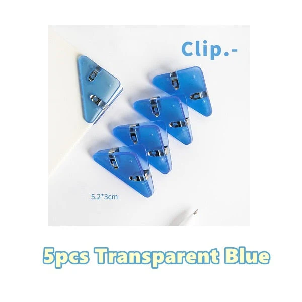 Easy Mark Colorful Triangle Book Corner Clip - Image 7